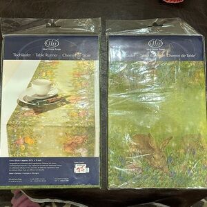 Two Easter Table Runners